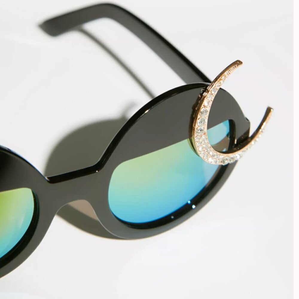 Free People Desert Moon Sunnies - Sunglasses - WHITE - Picture 5 of 9
